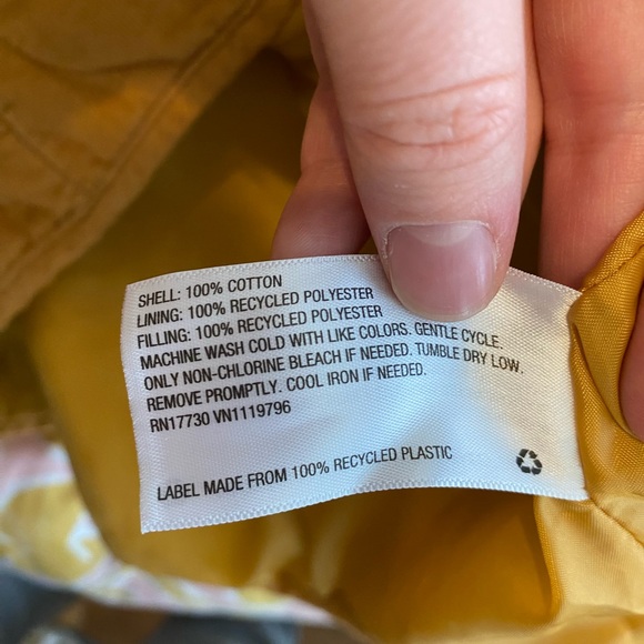 Universal Thread Corduroy Quilted Mustard Jacket - Picture 7 of 8